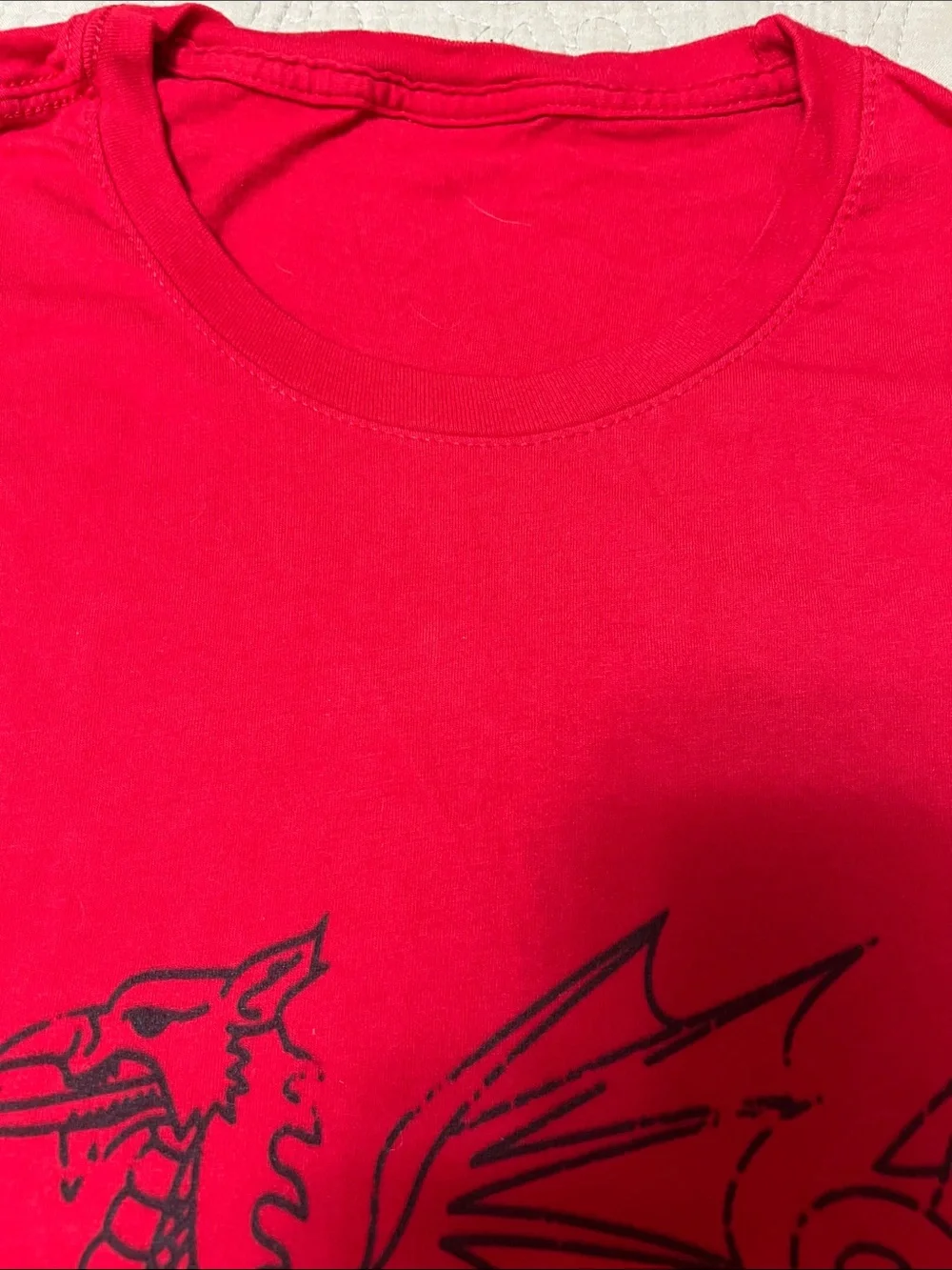 Wrexham Wales Red Graphic Tee